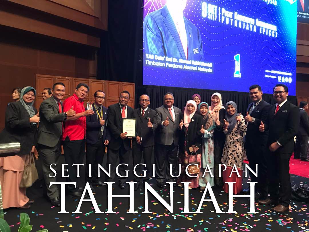 SETINGGI UCAPAN TAHNIAH - SIJIL ANUGERAH PENARAFAN 5 