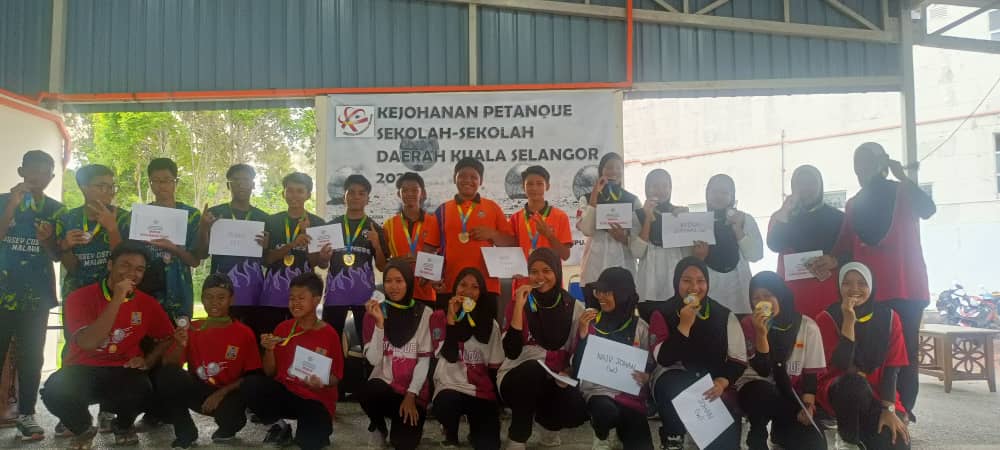 KUALA SELANGOR DISTRICT SCHOOLS PETANQUE TOURNAMENT