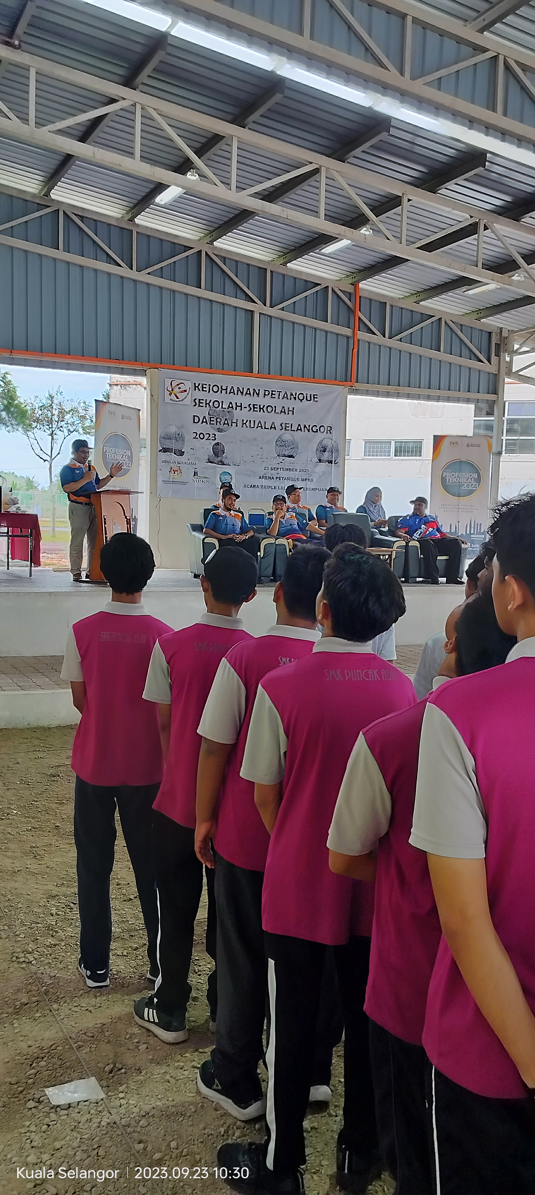 KUALA SELANGOR DISTRICT SCHOOLS PETANQUE TOURNAMENT