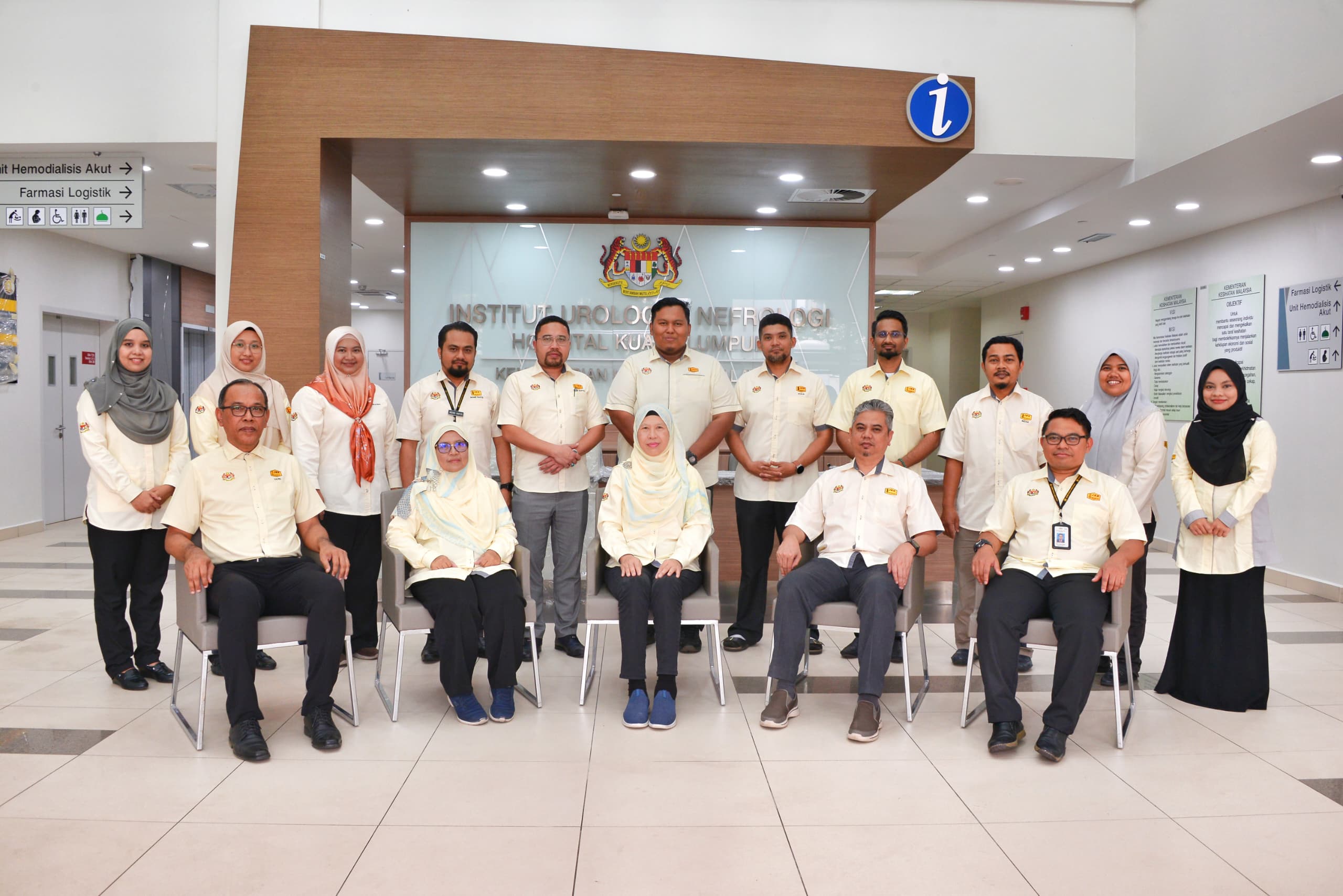 HANDOVER CEREMONY KOMPLEKS DEWAN BEDAH, ICU DAN WAD TAMBAHAN HOSPITAL KUALA LUMPUR (DESIGN & BUILD)